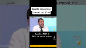 Matteo Salvini 2016 - mette in guardia dal provocare la Russia by Statistiche